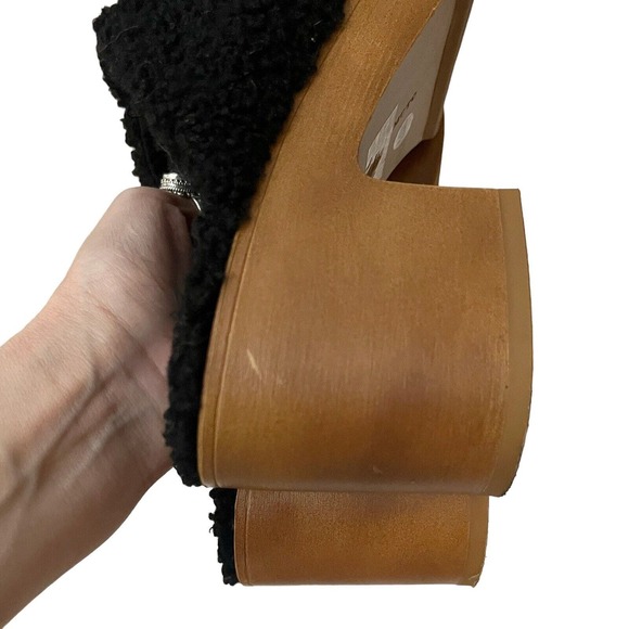 Vince Camuto Black and Brown Mules - Picture 13 of 14